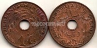 монета Нидерландская Ост-Индия 1 цент 1939 год