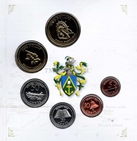 Острова Питкерн набор из 6-ти монет 2009 год в буклете