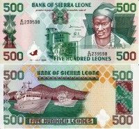 бона Сьерра-Леоне 500 леоне 1998 год