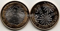 монета Финляндия 5 евро 2012 год Серия: "Северная природа". Флора