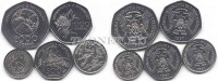 Острова Сан-Томе и Принсипи набор из 5-ти монет