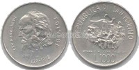 монета Сан Марино 1000 лир 1978 год Лев Николаевич Толстой