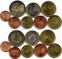 Словения ЕВРО набор из 8-ми монет 