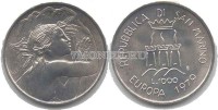 монета Сан Марино 1000 лир 1979 год