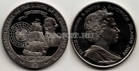 монета Сандвичевы острова 2 фунта 2003 год капитан Кук