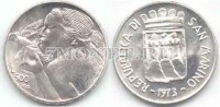 монета Сан Марино 500 лир 1973 год