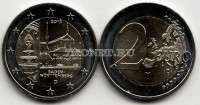 монета Германия 2 евро 2013 год серия «Федеральные земли Германии»: Баден-Вюртемберг (Монастырь Маульбронн)