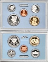США годовой набор из 5-ти монет  2010 год  Proof