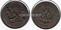 монета Польша 10 злотых 1971 год Тадеуш Костюшко