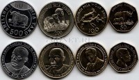 Танзания (Занзибар) набор из 4-х монет 2012 год