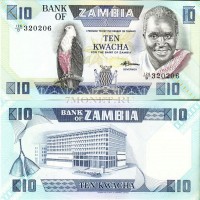 бона Замбия 10 квача 1986-1988 год
