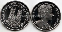 монета Британские территории индийского океана 2 фунта 2013 год 60 лет коронации королевы Елизаветы II