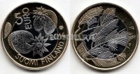 монета Финляндия 5 евро 2014 год Серия: "Северная природа". Северный Лес.