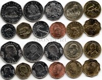 Танзания набор из 11-ти монет