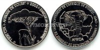 монета Мали 1500 франков КФА (1 африка) 2003 год 