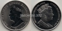 монета Виргинские острова 1 доллар 2017 год Елизавета II