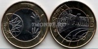 монета Финляндия 5 евро 2015 год Баскетбол