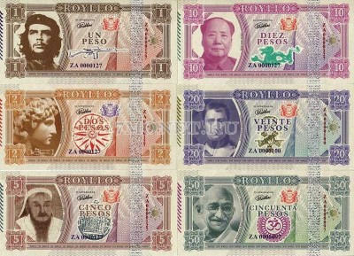 Ройлло набор из 6-ти банкнот 2018 год Правители