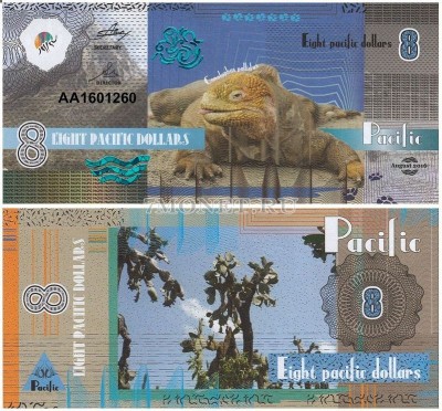 бона Тихий океан 8 долларов 2016 год Варан