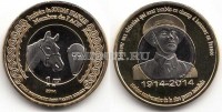 монета Французский Судан 1 франк 2014 год