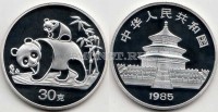 Китай монетовидный жетон 1985 год панда PROOF