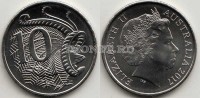 монета Австралия 10 центов 2017 год