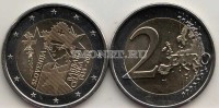 монета Словения 2 евро 2014 год Барбара Цилли