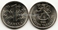 монета Финляндия 1 марка 1964,1965,1966 год