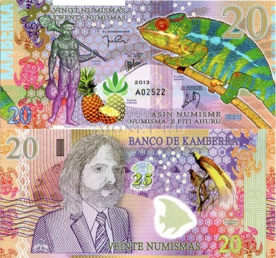 бона Камберра 20 нумизма 2013 год