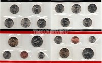 США годовой набор монет 2006 год 10 штук монетный двор Денвер
