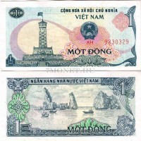 бона Вьетнам 1 донг 1985 год