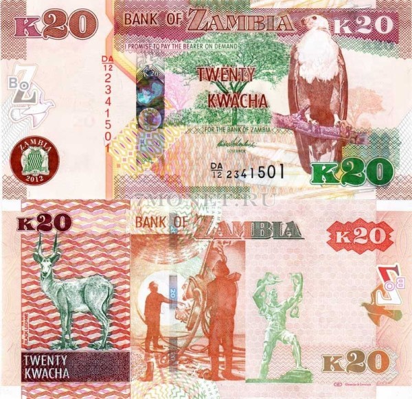 бона Замбия 20 квача 2012 год