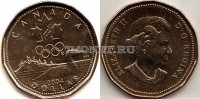 монета Канада 1 доллар 2004 год XXVIII летние Олимпийские Игры в Афинах