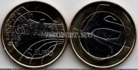 монета Финляндия 5 евро 2015 год Художественная гимнастика