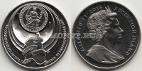 монета Остров Вознесения 1 крона 2015 год 800 лет со дня подписания Великой хартии вольностей