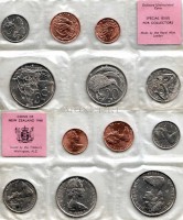 Новая Зеландия набор из 6-ти монет 1968 год