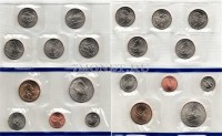 США годовой набор монет 2006 год 10 штук монетный двор Филадельфия