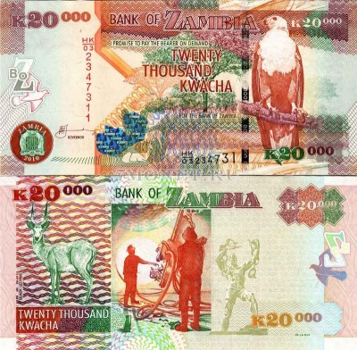 бона Замбия 20000 квача 2010 год