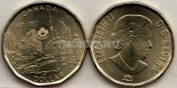 монета Канада 1 доллар 2017 год Объединённая нация