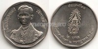 монета Таиланд 2 бата 1988 год 42-летие правления короля Рамы IX