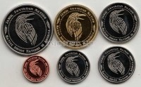 США индейская резервация Кроу набор из 6-ти монет 2017 год