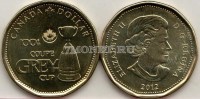 монета Канада 1 доллар 2012 год Кубок Грея