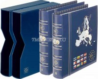 Альбом Vista для монет евро в шубере 2 тома