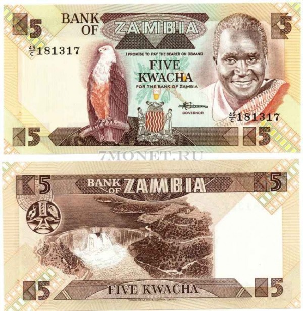 бона Замбия 5 квачей 1980-88 год