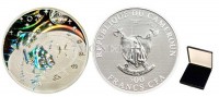монета Камерун 500 франков КФА 2010 год Рыбы