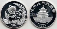 Китай монетовидный жетон 1994 год панда PROOF