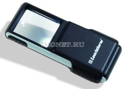 Лупа c подсветкой 3-кратная LU SLIDE