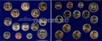 США годовой набор монет 2011 год 14 штук монетный двор Филадельфия
