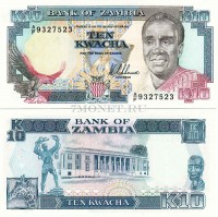 бона Замбия 10 квача 1989 - 1991 год