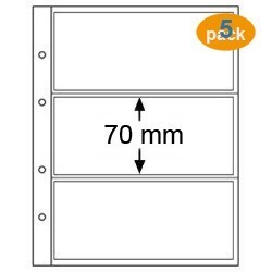 листы для банкнот Numis NH 03 с разделителями